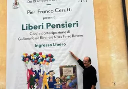 L'artista bischese Pierfranco Cerutti espone a Casa Francotto